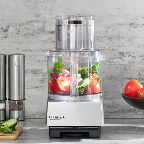 Miniatura 2 de Cuisinart Procesador de alimentos, Pro Custom de 11 tazas, cromo cepillado, DLC-8SBCYP1