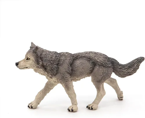 Miniatura 8 de Figura de lobo gris de Wild Animal KIngdom, de Papo