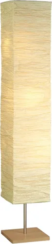 Miniatura 8 de Adesso Lámpara de pie de tres luces, base de madera natural y brillo ajustable, iluminación perfecta para dormitorio, sala de estar y decoración