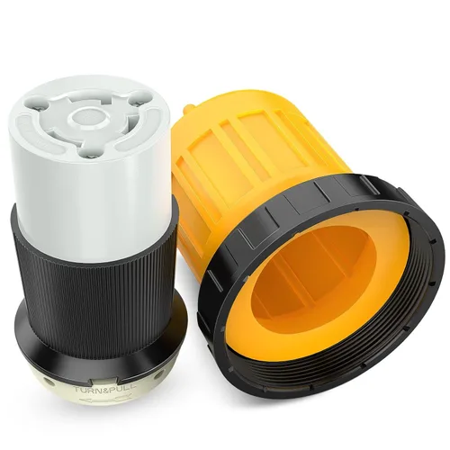 Miniatura 13 de Nilight Kit de entrada y salida de alimentación de 50 amperios para RV con protector de cable de arranque, ETL listado, 125/250V, NEMA SS2-50P Combo