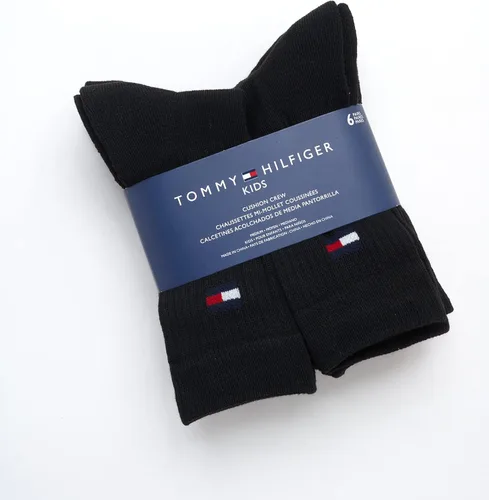 Miniatura 8 de Tommy Hilfiger Calcetines deportivos unisex para niños, calcetines acolchados (6 unidades)