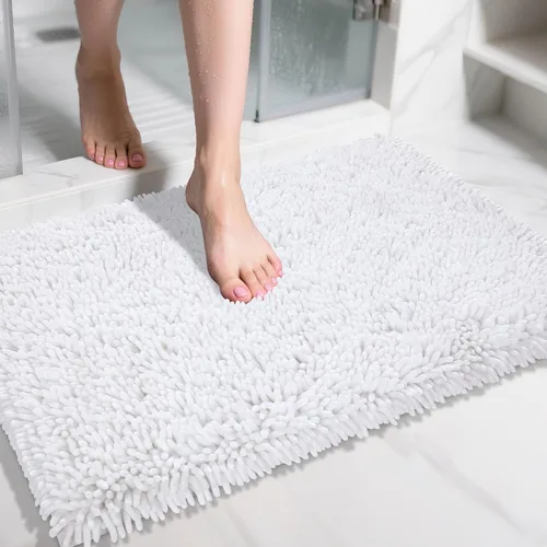 Miniatura 17 de Yimobra - Alfombra grande para baño antideslizante de 36x24 pulgadas, extra gruesa y suave, absorbente de felpilla, alfombras de baño lavables a