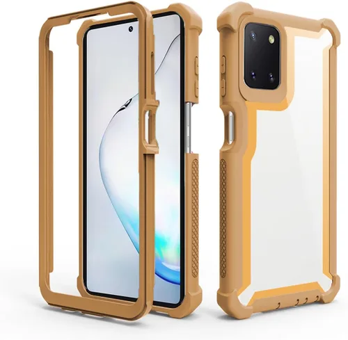 Miniatura 7 de Asuwish Funda de teléfono para Samsung Galaxy Note 10 Lite, resistente a prueba de golpes, a prueba de caídas, cuerpo completo, híbrido, de doble