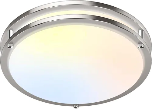 Miniatura 21 de Luces de Techo LED de 12 Pulgadas 36W, 2700K/3000K/4000K/5000K/6500K Ajustables de Montaje Empotrado, 3200LM Súper Brillantes Regulables Accesorio