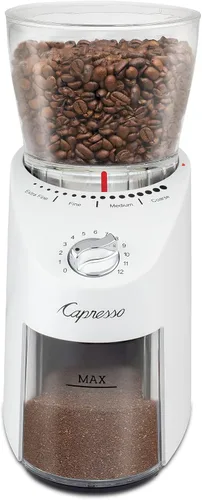 Miniatura 4 de Capresso Infinity Plus Molinillo de Rebabas Cónicas, Blanco