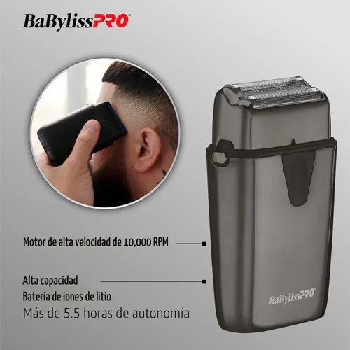 Miniatura 5 de BaBylissPRO UVFOIL UV-Disinfecting Metal Double-Foil Shavers for men Gris