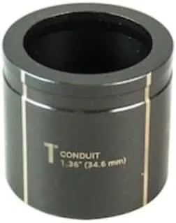 Greenlee KD-1 - Troquel de knockout resistente para conducto de 1 pulgada, versátil herramienta de troquelado de tamaño de conducto de 1 pulgada