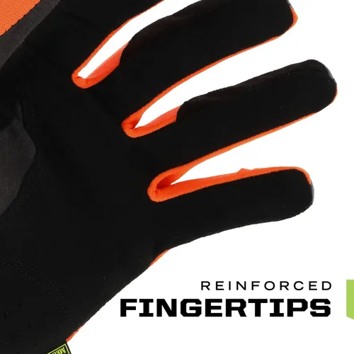 Miniatura 7 de Guantes FasFit de seguridad fluorescentes y reflectantes Mechanix Wear (anaranjado)