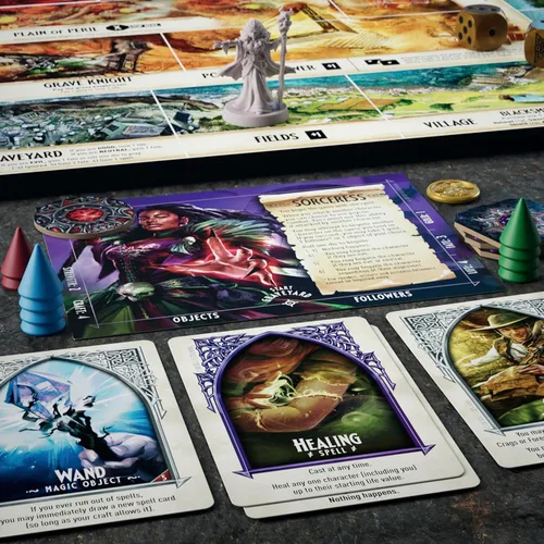 Miniatura 10 de Avalon Hill Talisman: The Magical Quest - Juego de mesa (5ª edición) Juegos de aventura de mesa de fantasía A partir de 12 años De 2 a 6