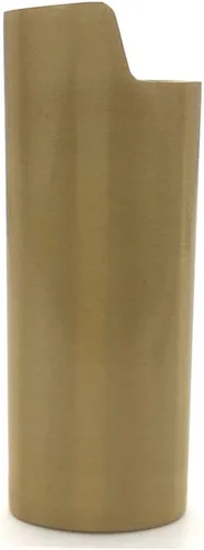 Miniatura 2 de Fundas de metal para encendedores, funda para BIC tamaño completo encendedor J6, color básico mate, regalo de bricolaje (latón)