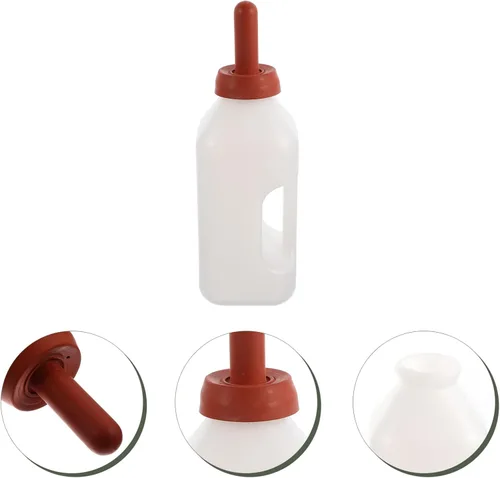 Miniatura 6 de Biberones de alimentación de cordero, botella de animales para mascotas, botella de leche de cabra, botella de leche de ternero, botella de bebida