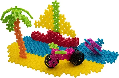 Miniatura 3 de KADU DA Seaside Splash - Juego de 226 piezas, construcción STEM/STEAM + juguete de construcción, para juego abierto + imaginativo