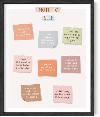 Miniatura 29 de Haus and Hues Lasting Relationships - Póster artístico inspirador para mujeres, citas de autoterapia, artículos esenciales de relación