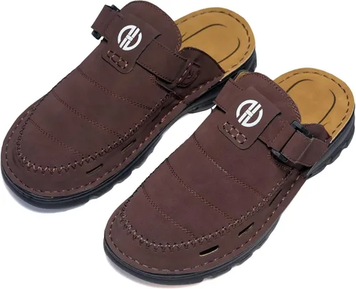 Miniatura 6 de Sandalias de cuero para hombre impermeables para verano