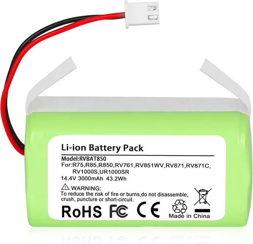 Miniatura 5 de KUNLUN Batería de iones RVBAT850, batería de repuesto para aspiradora Shark Vacuum RV1001AE R75 R85 R761 RV850 RV1000S RV1000VL RV700_N RV720_N