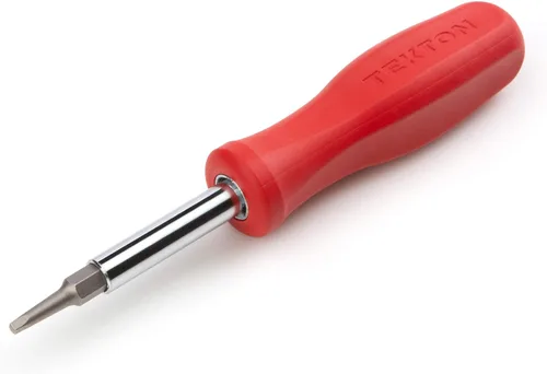 Miniatura 12 de TEKTON Juego de Destornilladores Multi-Bit 6 en 1, 4 Piezas (Phillips, Ranurado, Torx, Cuadrado) DMS91002 Establecer