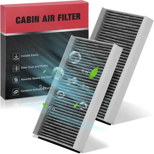 Miniatura 29 de BDFHYK 49357 Filtro de aire de cabina con carbón activado compatible con Mercedes-Benz AMG GT, C180, C200, C250, C300, C350, CLS350, CLS400, CLS500