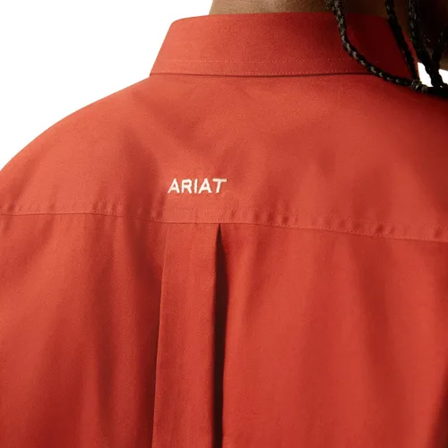 Miniatura 33 de Ariat Camisa de sarga con logotipo del equipo para hombre