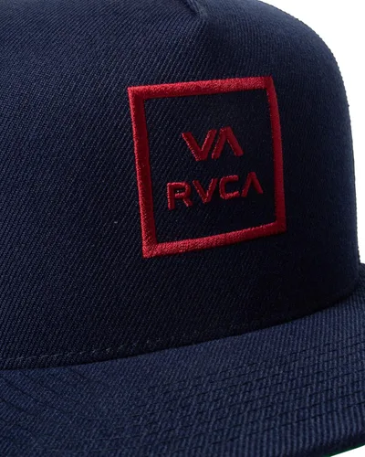 Miniatura 3 de RVCA Gorra de camionero ajustable Snapback para hombre