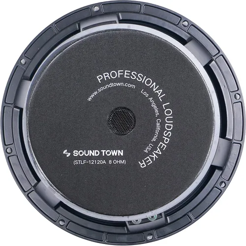 Miniatura 4 de Sound Town Woofer de marco de aluminio fundido de 12 pulgadas y 500 W (controlador de baja frecuencia), woofer de repuesto para altavoces PA/DJ