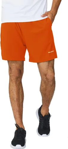 Miniatura 6 de baleaf Pantalones cortos deportivos de running y entrenamiento de 5 pulgadas para hombre, ligeros con bolsillo con cremallera
