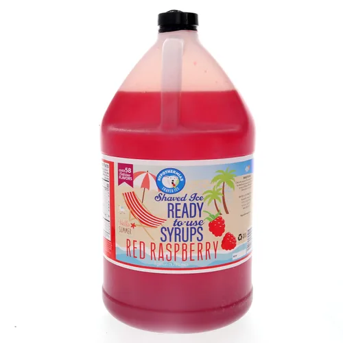 Miniatura 14 de Hypothermias Wild Cherry - Jarabe de sabores de cono de nieve hawaiano listo para usar (128 onzas líquidas), hielo afeitado, 100% azúcar de caña pura
