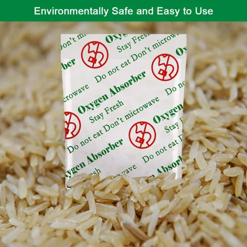 Miniatura 5 de MakMeFre Absorbentes de oxígeno de 20 cc (200 paquetes) para almacenamiento de alimentos, paquetes de absorbentes de oxígeno de grado alimenticio