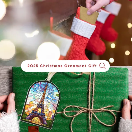 Miniatura 4 de KatAndNat Adorno de Amor ASL - Adornos de Navidad ASL 2025, Adornos de Lenguaje de Señas para Árbol - Recuerdo de Lenguaje de Señas Manual