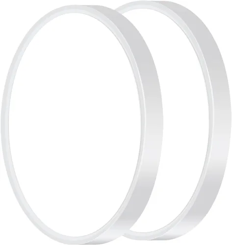 Miniatura 13 de Lámpara de techo LED de montaje empotrado, lámpara de techo LED moderna de 9 pulgadas, 18 W, 5000 K, luces de techo delgadas de perfil bajo