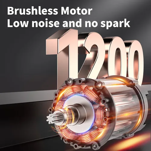 Miniatura 4 de Kit de controlador de impacto inalámbrico 16.8V Máximo torque 140Nm (105 pies-libras) Controlador de impacto eléctrico de alta rotación Motor sin