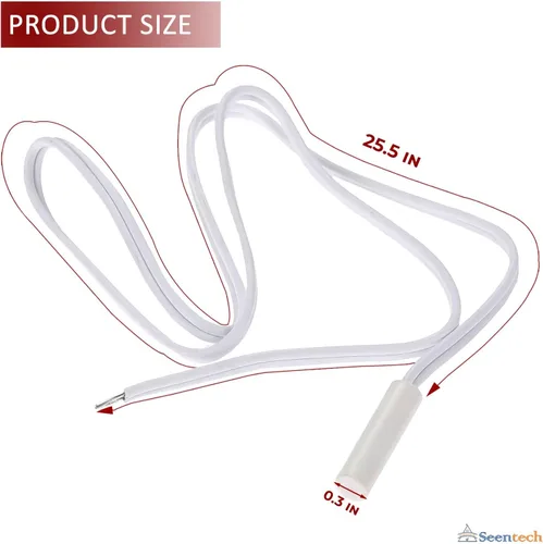 Miniatura 2 de Sensor de temperatura para refrigerador WR55X10025 de Seentech - Compatible con GE, refrigeradores y congeladores Hotpoint - Reemplaza AP3185407