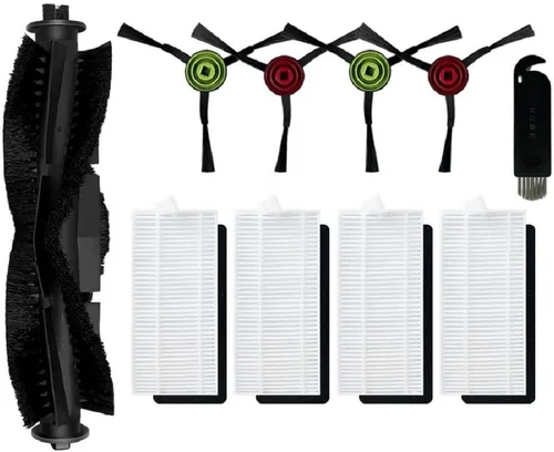 Miniatura 5 de Repuesto de cepillo lateral principal, filtro Hepa, bolsa de polvo, fregona compatible con HONITURE Q6 SE robot aspirador piezas de repuesto