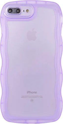 Miniatura 155 de SKYLMW Compatible con iPhone 6s Plus/6 Plus Case de 5.5", Linda Kawaii Marco Ondulado Rizado Forma de Marco Funda de Silicona Suave Resistente a