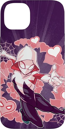 Miniatura 15 de Marvel Spider-Man Into The Spider-Verse Gwen Stacy Hearts - Carcasa para iPhone 17