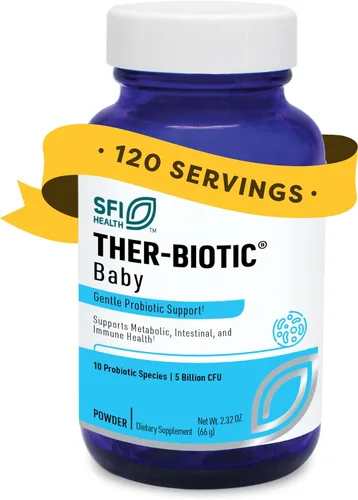 Miniatura 11 de Klaire Labs SFI Health Ther-Biotic Baby - Probiótico para niños, bebés y niños pequeños - Apoyo al microbioma y al intestino - Polvo probiótico