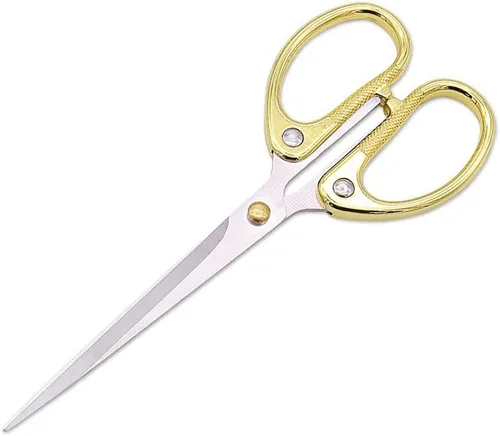 Miniatura 16 de Tijeras de oficina de acero inoxidable de 5 pulgadas, tijeras de hoja ultra afiladas, tijeras afiladas resistentes para oficina, hogar, escuela