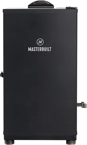 Miniatura 14 de Masterbuilt® Ahumador eléctrico vertical para barbacoa de 30 pulgadas con control de temperatura analógico, estantes cromados para ahumar y 535
