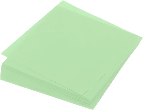 Miniatura 83 de MECCANIXITY 100 hojas de papel de origami de doble cara de 8 x 8 pulgadas (7.9 x 7.9 in), hoja cuadrada para proyectos de manualidades, Pasto verde