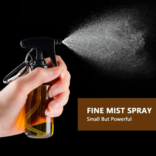 Miniatura 5 de TANSHINE Botella pequeña de 1.7 fl oz, tamaño de viaje, mini botellas de pulverización de agua de niebla fina, botella de spray portátil de alcohol