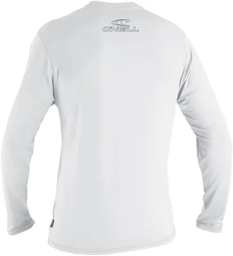Miniatura 4 de O'Neill Camisetas de protección solar O'Neill Basic Skins UPF 50+ Camiseta de manga larga para hombre Blanco