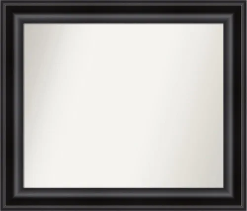 Miniatura 43 de Amanti Art Espejo personalizado, espejo de baño negro puente, espejo de pared o espejo de tocador de baño sobre el fregadero (26 x 26 pulgadas)