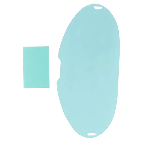 Miniatura 2 de Lente de soldadura de repuesto para lente de visualización grande, 5 unidades, material sólido de policarbonato exterior, filtro de lente protector