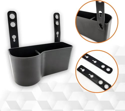 Miniatura 7 de Portavasos de coche, organizador para reposacabezas de asiento, bolsillo para bebidas, caja de almacenamiento de alimentos para teléfonos celulares