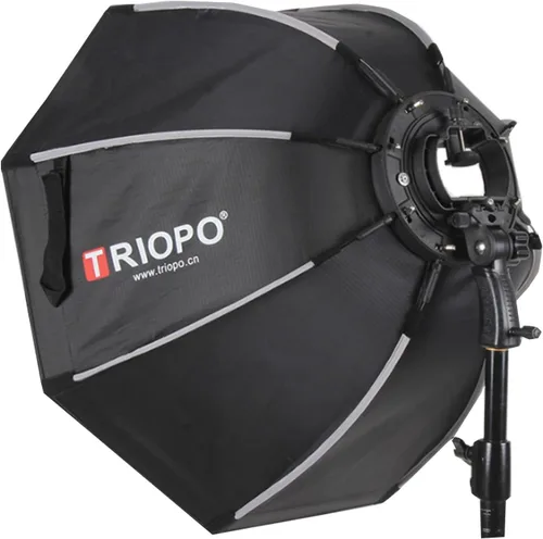 Miniatura 7 de Triopo Softbox 55 cm/21.6 pulgadas, paraguas octogonal para fotografía, para Godox V860II V860III V850II V850III TT600 TT685 TT685II YN560 III IV