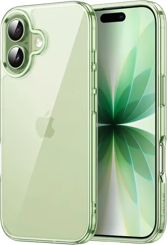 Miniatura 13 de JETech - Funda para iPhone 17 Pro de 16 cm, cubierta a prueba de golpes sin amarillamiento, parte trasera transparente antiarañazos (transparente)