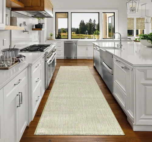 Miniatura 94 de Keen Home Design Alfombra de pasillo para exteriores, 26 x 119 pulgadas, lavable para interiores y exteriores, para patio, cocina, balcón, playa
