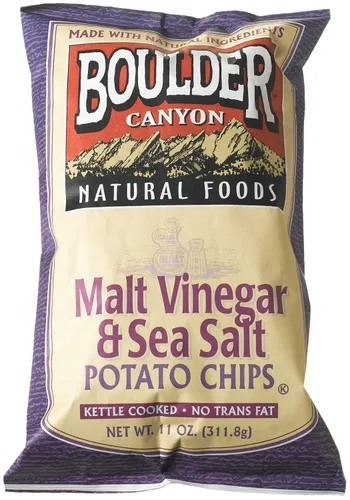 Miniatura 37 de Boulder Canyon, papas fritas Canyon Cut con aceite de aguacate, sal y pimienta, 5.25 onzas