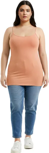 Miniatura 258 de Emmalise Camisola larga casual básica para mujer, con tirantes ajustables, top en capas