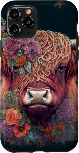 Miniatura 28 de Funda para iPhone SE (2020) / 7 / 8 Western Boho Highland Cow Farmer Lover
