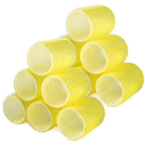 Miniatura 8 de Rodillos de pelo, paquete de 12 rulos de peluquería de salón de autoservicio, juegos de rizadores de pelo, peinado rizado para bricolaje, los Jumbo